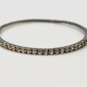 Clear Crystals Bangle Bracelet
